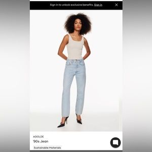 Agolde 90s Jean Size 26